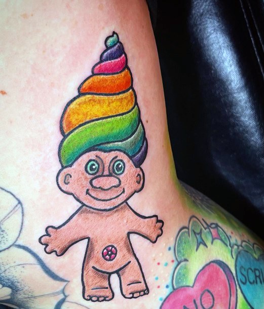 Troll Dollic Womens Troll Doll Tattoo Designs