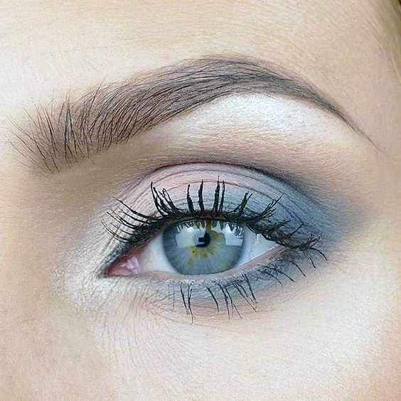 Top 60 Best Blue Grey Eyeshadow Ideas For Women Smokey Designs 