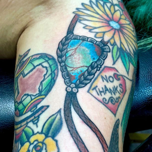 Turquoise Tattoo For Ladies