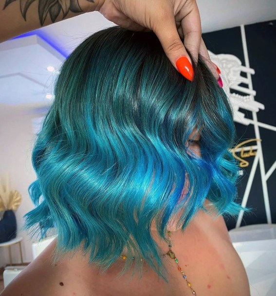 Turquoise Womens Hairstyles Ideas