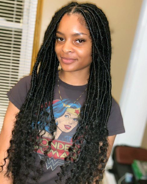 Twisted And Free Crochet Long Hairstyles For Black Women
