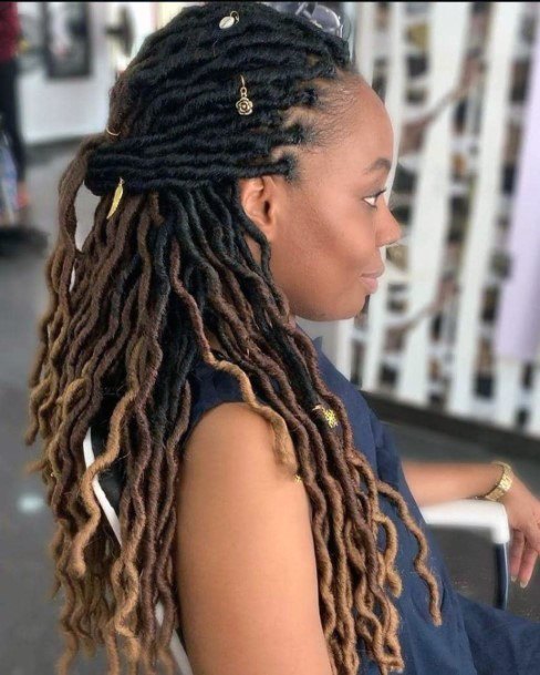 Twisted Crochet Balayage Long Hairstyles For Black Women