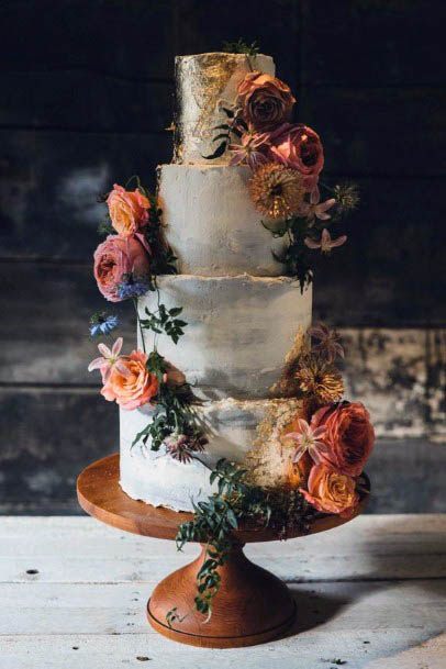 Twisted Wedding Cake Flowers