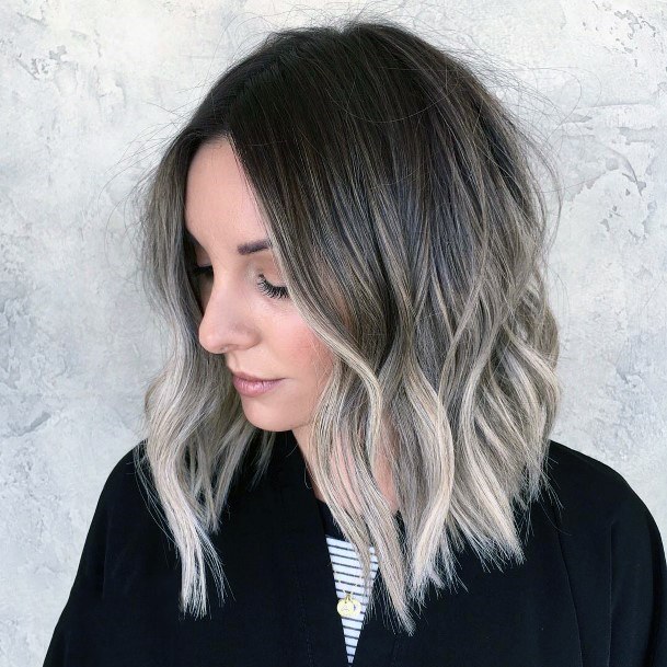 Two Toned Current Hairstyles Women