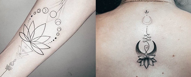 Top 100 Best Unalome Tattoos For Women - Buddhist Symbol Design Ideas