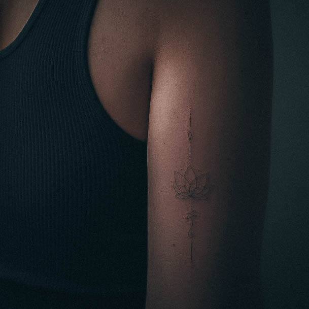 Unalome Womens Tattoo Designs