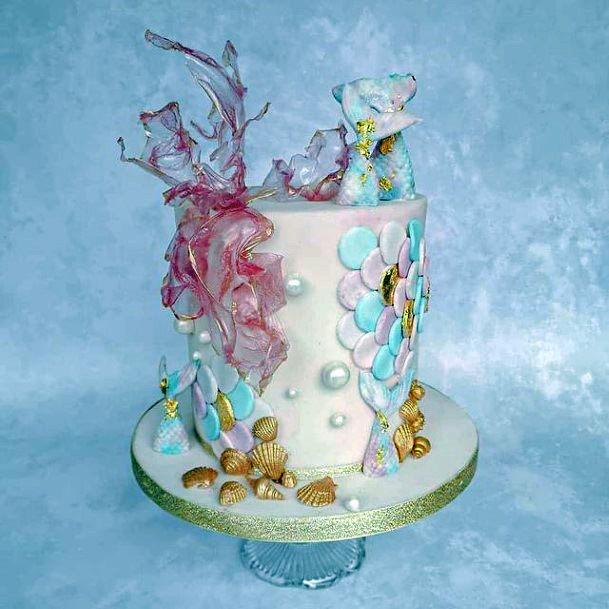 Underwater Unique Wedding Cake