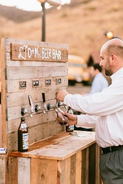 Unique Backyard Wedding Ideas For Bars