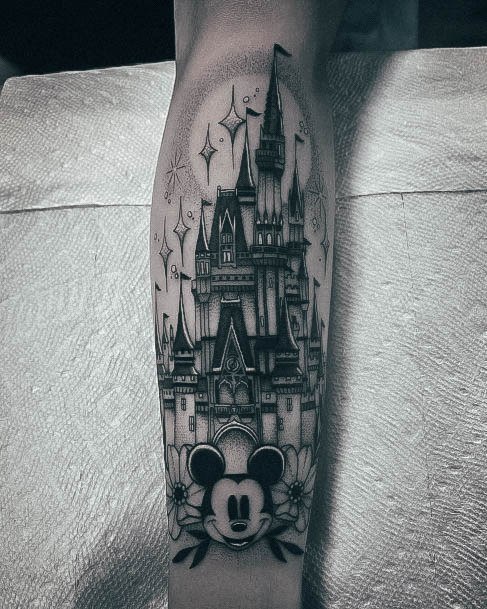 Unique Castle Tattoos For Women