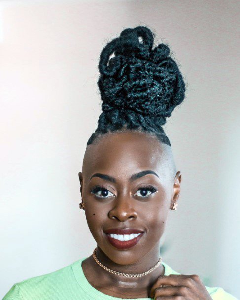 Unique Coiled Bun Crochet Hairstyles For Black Women