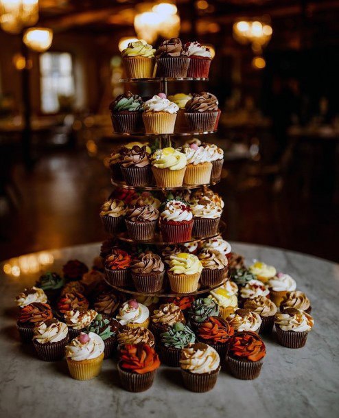 Unique Cupcake Wedding