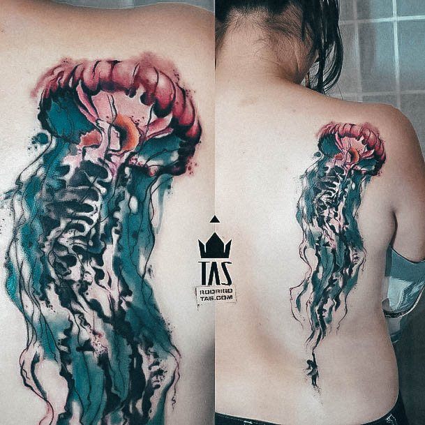 Unique Jellyfish Tattoos For Women