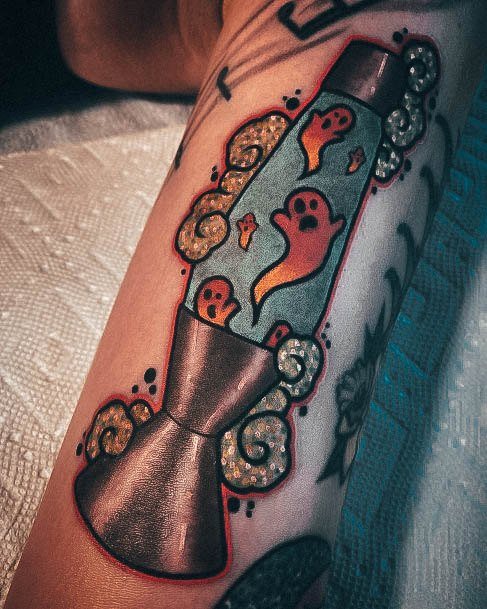 Unique Lava Lamp Tattoos For Women