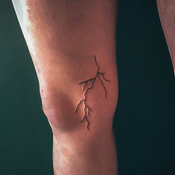 Unique Lightning Bolt Tattoos For Women