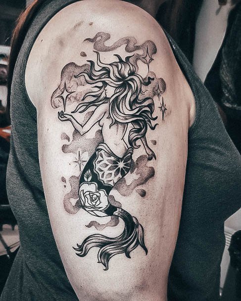 Unique Mermaid Tattoos For Women