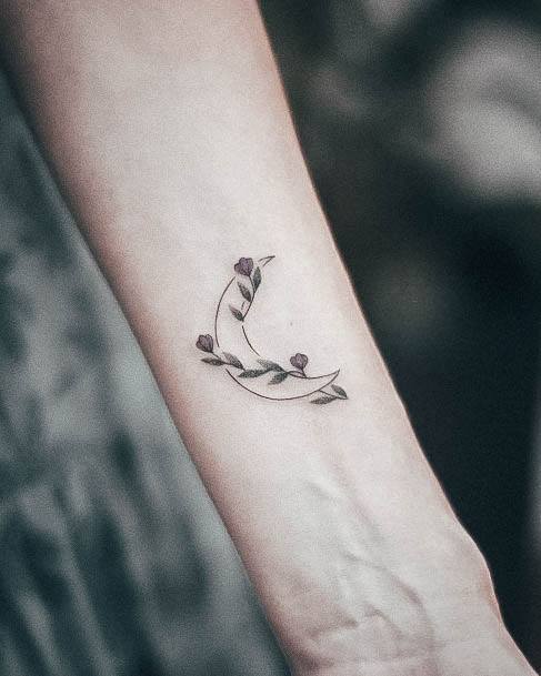 Unique Moon Tattoos For Women