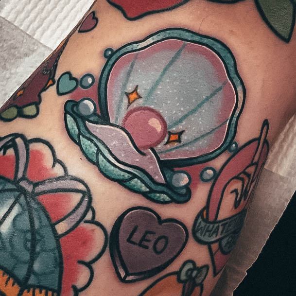 Unique Pearl Tattoos For Women