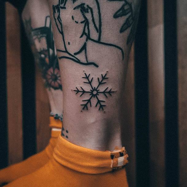 Unique Snowflake Tattoos For Women