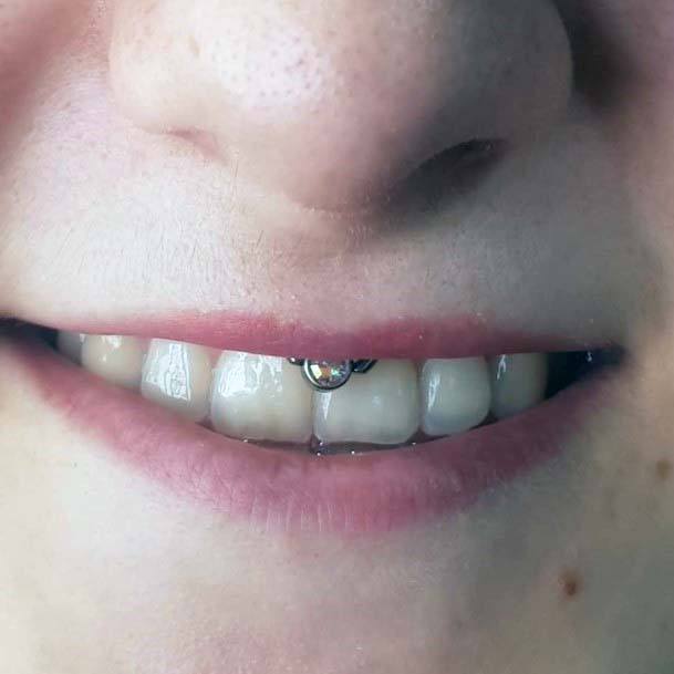 Unique Trendy Smiley Body Piercings For Girls