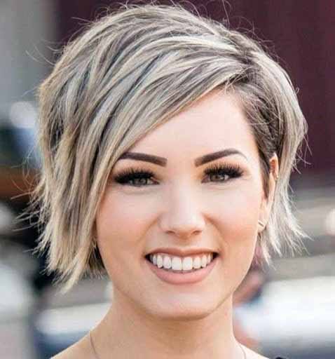 Unkempt Bob Hairstyle Women