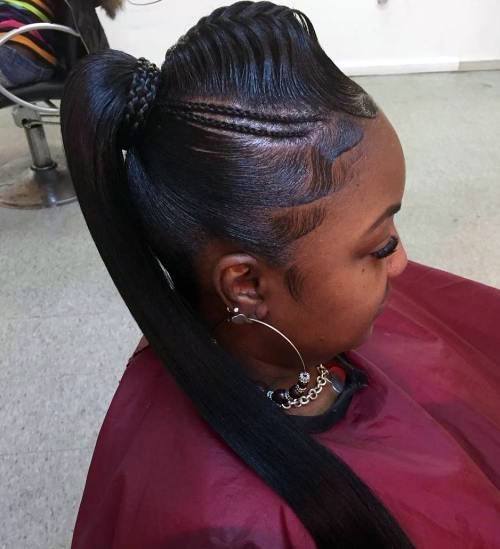 Updo Styles For Hair Ponytail For Black Women