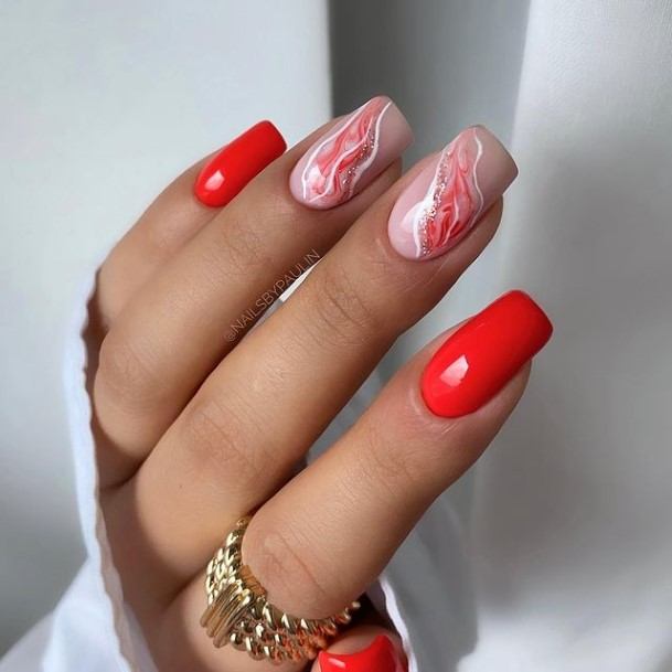Valentines Day Nail For Ladies