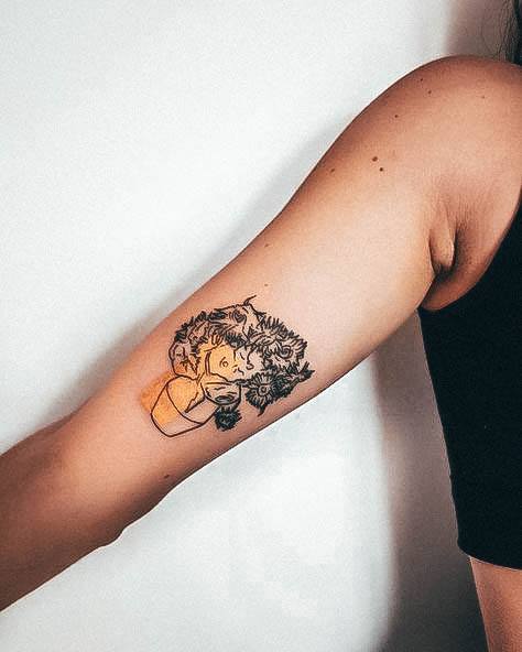 Van Gogh Tattoo Design Inspiration For Women