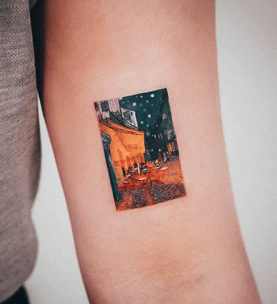 Van Gogh Tattoos For Girls