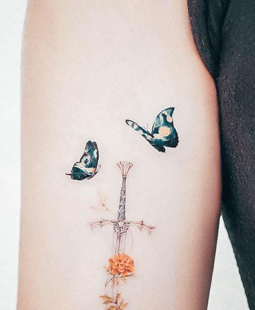 Van Gogh Womens Tattoo Ideas