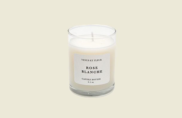 Venus Et Fleur Rose Blanche Candles For Women