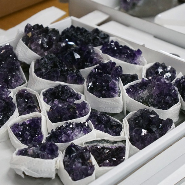 Very Dark Purple Amethyst Denver Gem And Mineral Show