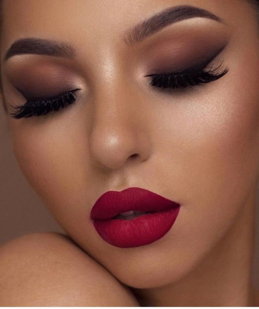 Top 60 Best Red Lipstick Looks For Women Sultry Lip Makeup 9720