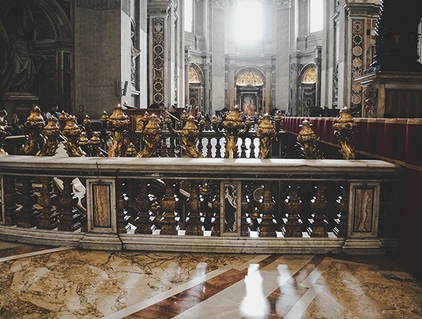 Views Around St Peters Basilica Vatican Church