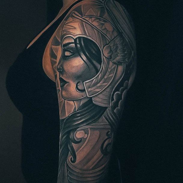 Viking Female Tattoo Designs