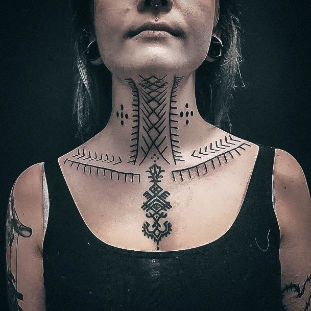 Viking Nordic Womens Tattoos