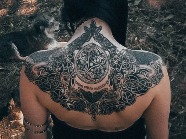 Viking Womens Tattoo Ideas