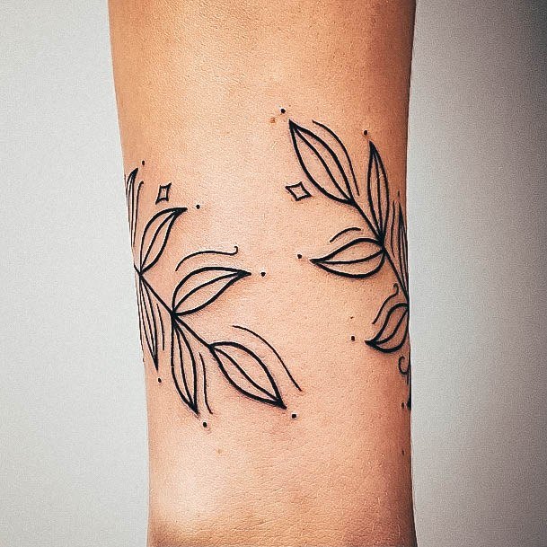 Vine Tattoo Design Inspiration For Women