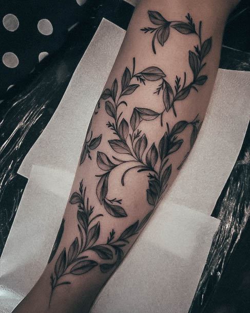 Vine Tattoo Designs For Girls