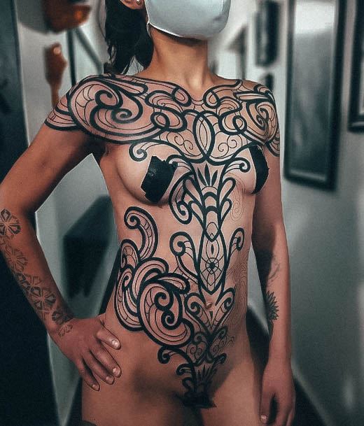 Vine Womens Tattoos Designs