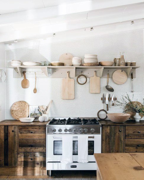 Vintage Look Kitchen Cabinet Ideas