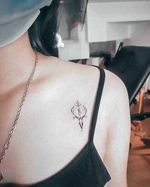 Virgo Womens Feminine Virgo Tattoos