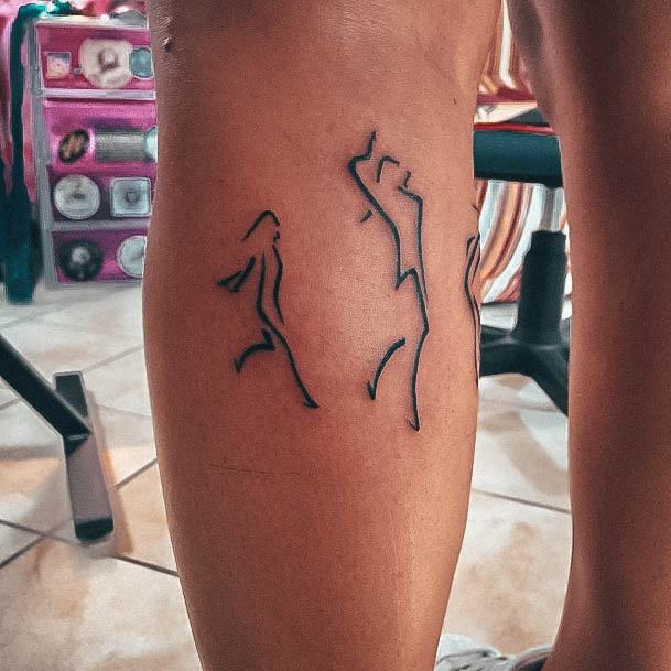 Volleyball Tattoo Design Inspiration For Women