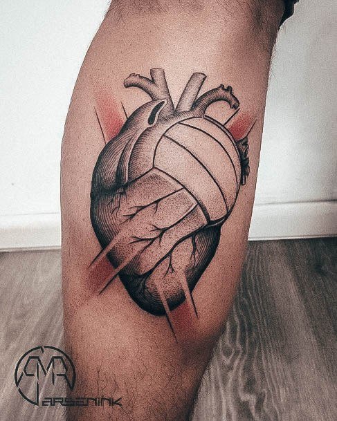 Volleyball Tattoos For Girls