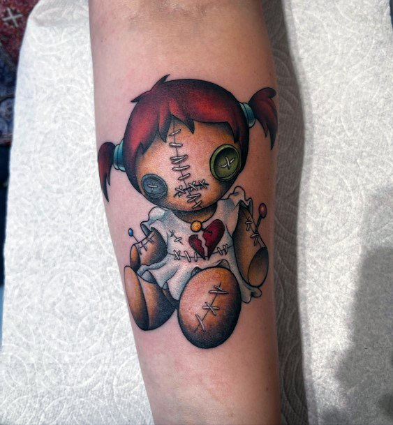 Voodoo Doll Womens Tattoos