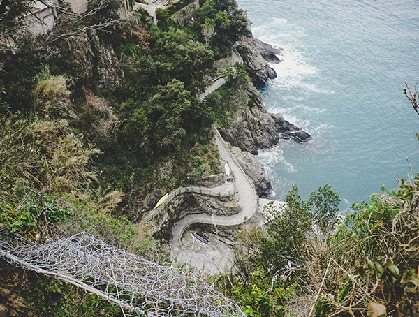 Waiting For Train Views Cinque Terre