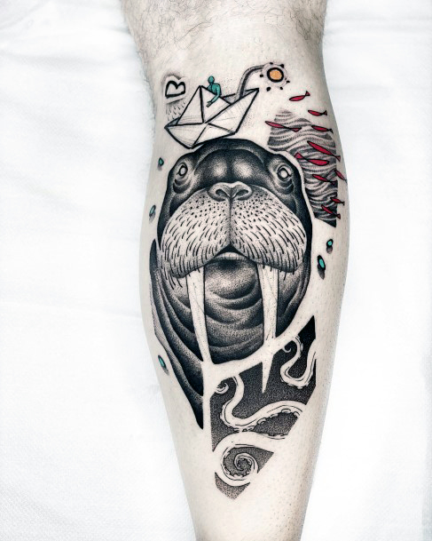 Walrus Womens Tattoo Designs