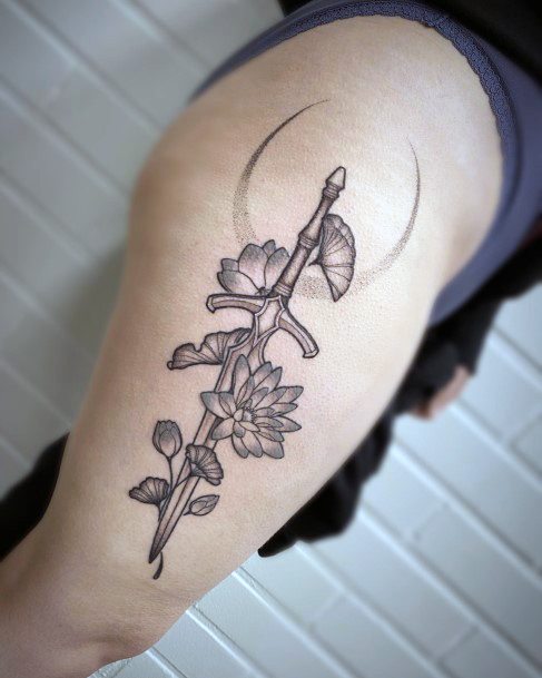 Water Lily Tattoo Feminine Designs