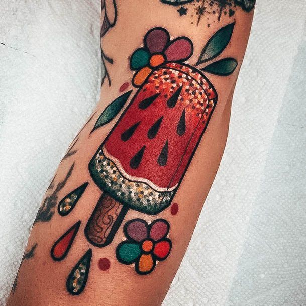 Watermelon Girls Tattoo Ideas