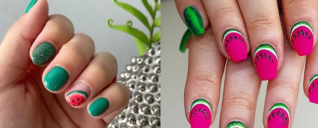 Top 100 Best Watermelon Nails For Women – Juicy Design Ideas