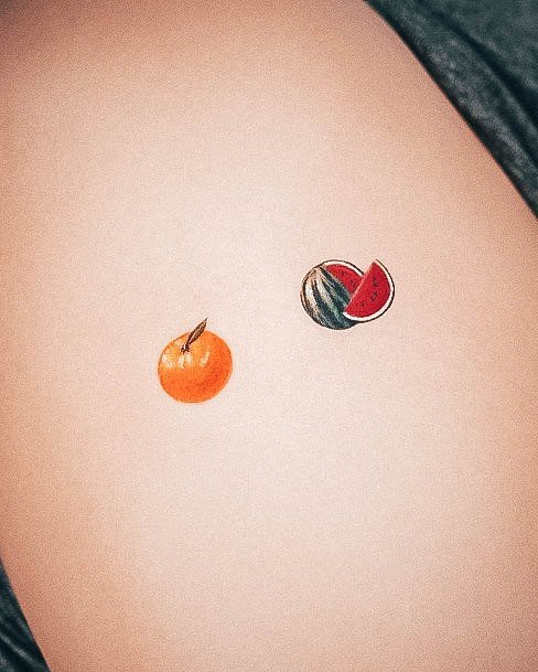 Watermelonic Womens Watermelon Tattoo Designs